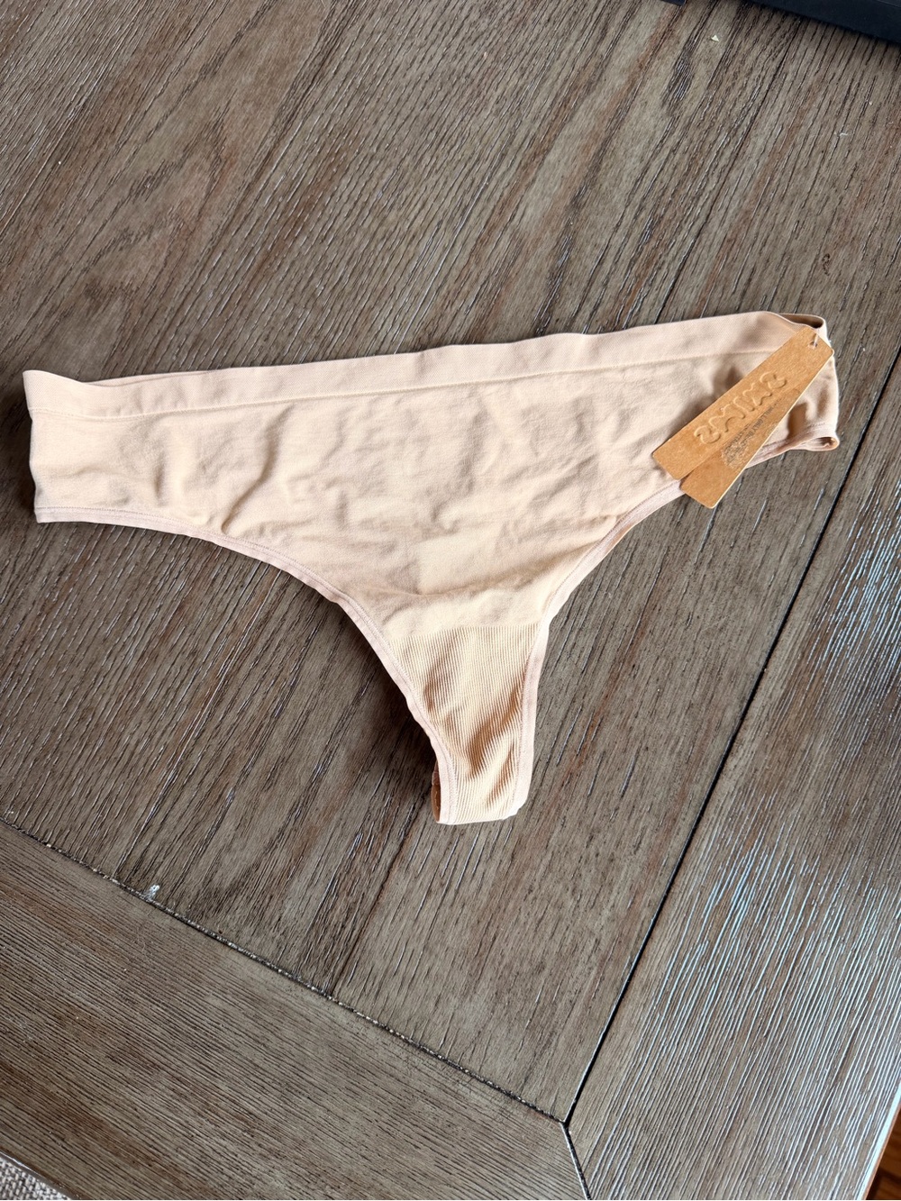 SKIMS Nude Hipster Thong Panty